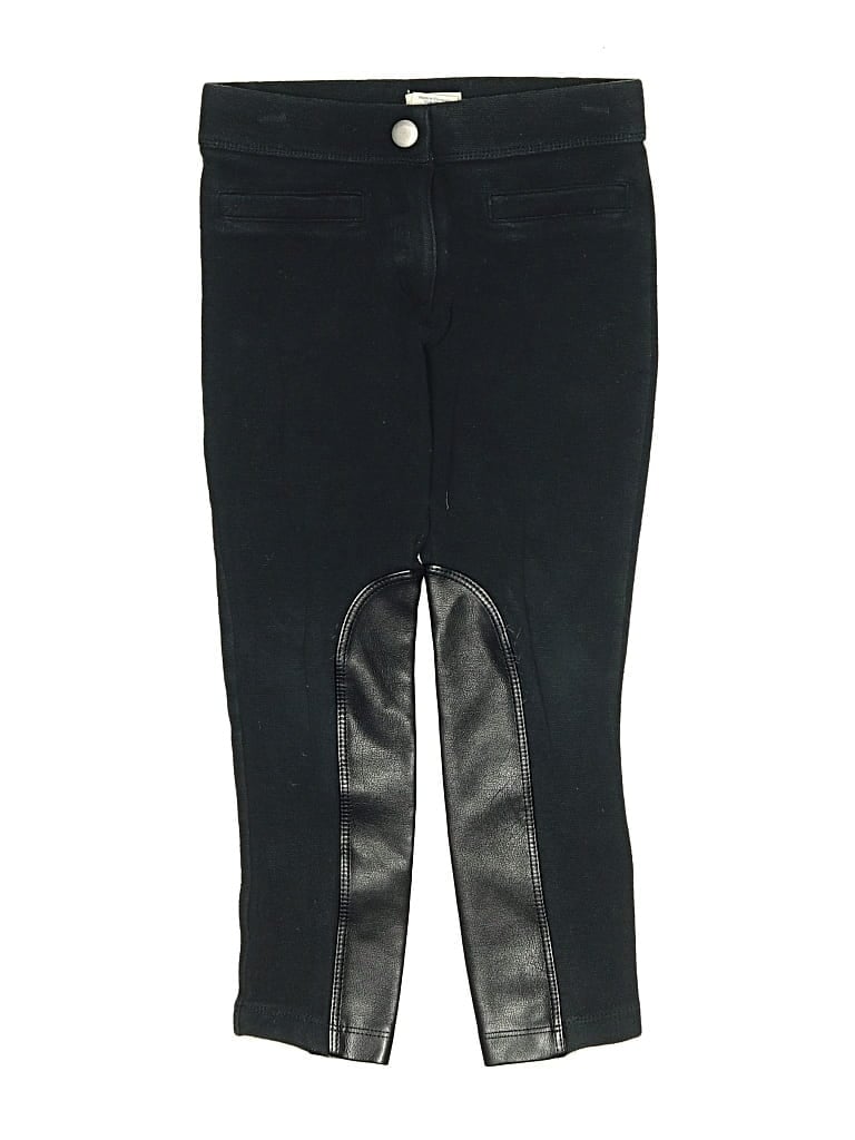 Pre-owned Crewcuts Outlet Kids' Casual Pants In Black