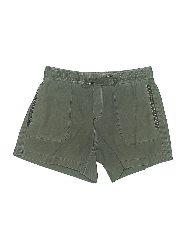 Pre-owned Athleta Khaki Shorts In Green