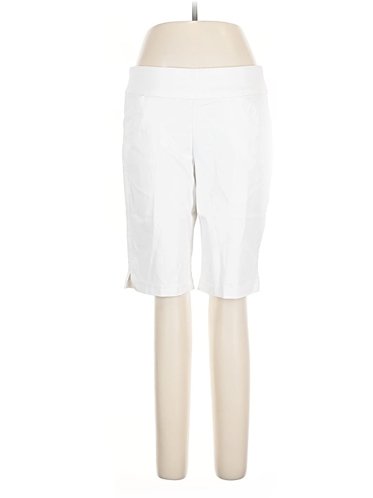 Pre-owned Christopher & Banks Active Pants In White