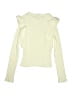 Zara Ivory Long Sleeve Top Size 13 - 14 - photo 2