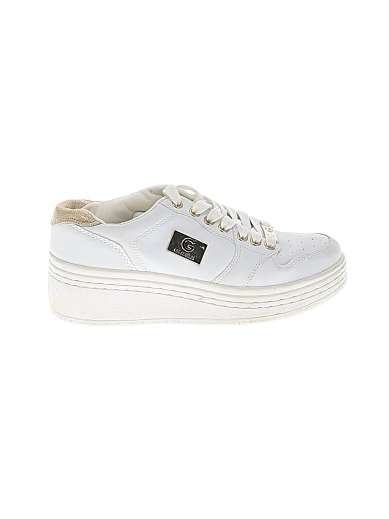Pre-owned Gbg Los Angeles Sneakers In White