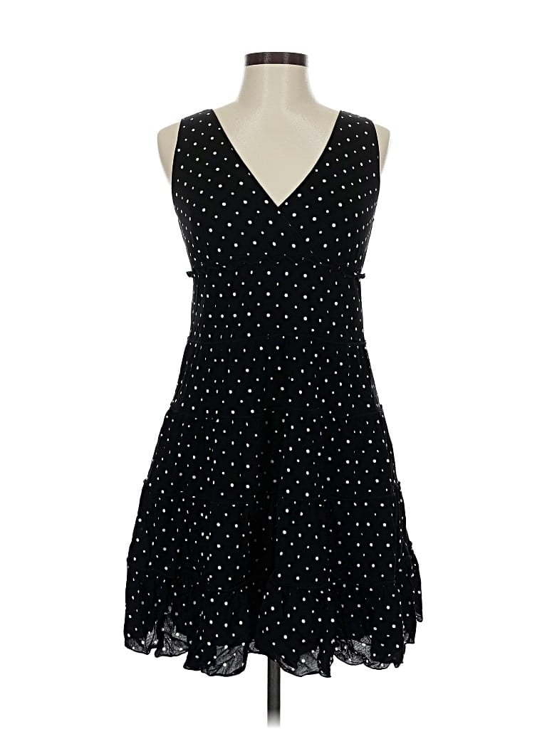 Pre-owned Style & Co Casual Dress In Black