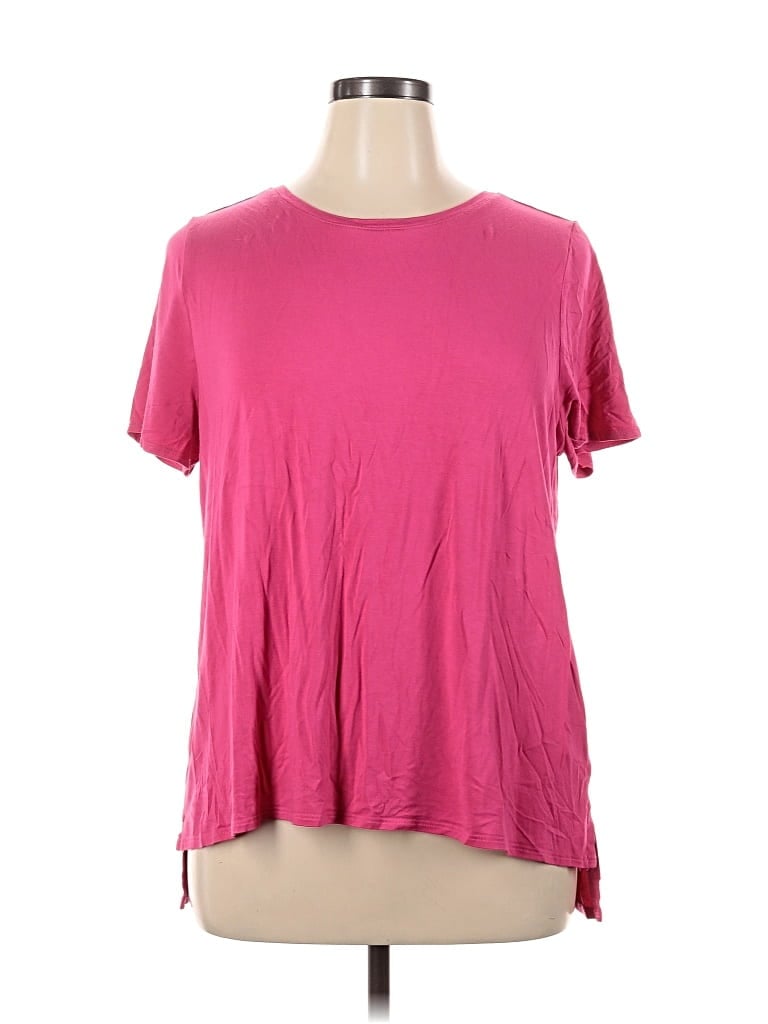 Pre-owned Alfani Short Sleeve T-shirt In Pink