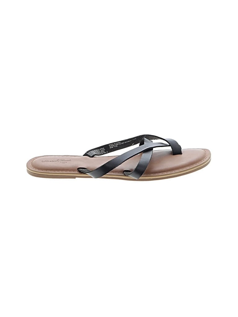 Pre-owned Universal Thread Sandals In Black