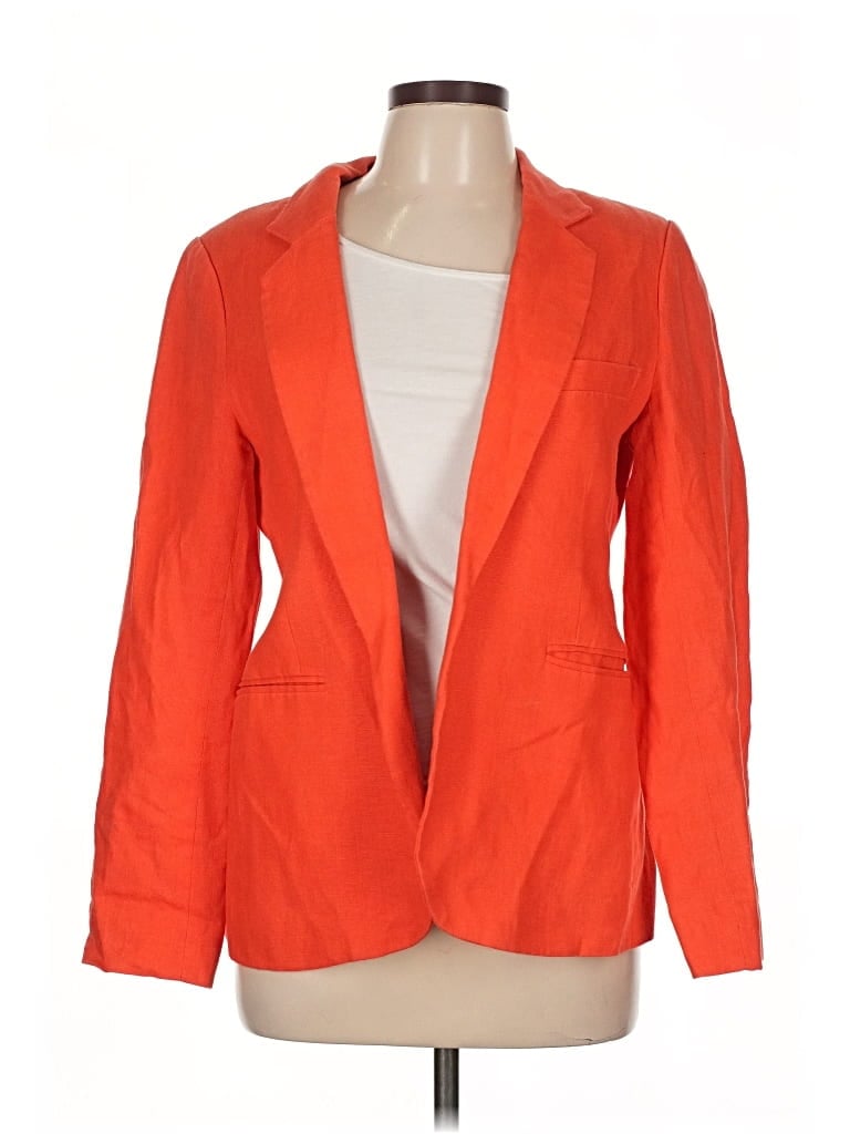 Pre-owned Joie Blazer Jacket In Orange