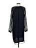 CAbi 100% Polyester Chevron-herringbone Black Casual Dress Size S - photo 2