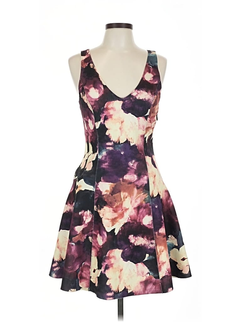 Pre-owned Abercrombie & Fitch Cocktail Dress In Purple