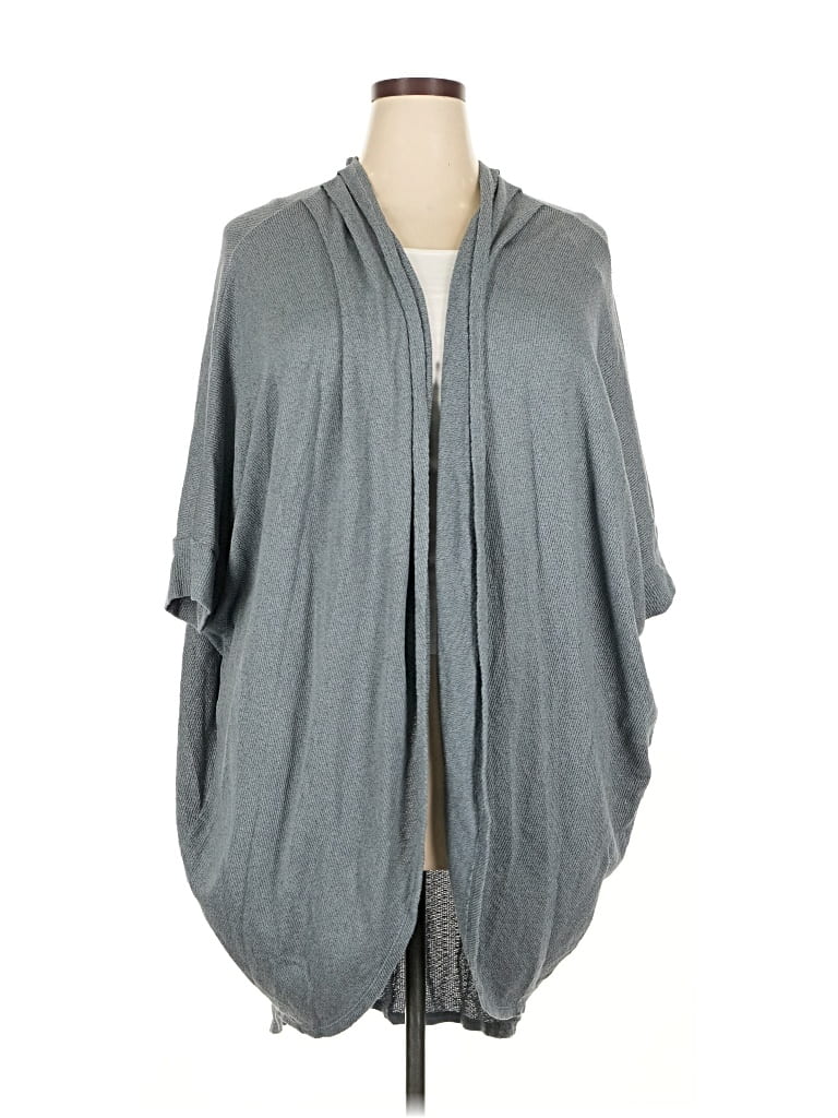 Pre-owned 14th & Union Cardigan Sweater In Gray