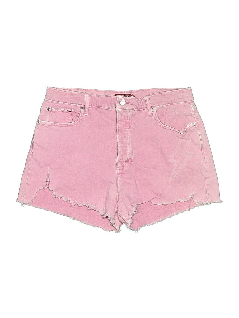 Pre-owned Lucky Legend Denim Shorts In Pink