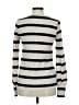 12pm by Mon Ami Stripes Silver Black Pullover Sweater Size M (estimated) - photo 2