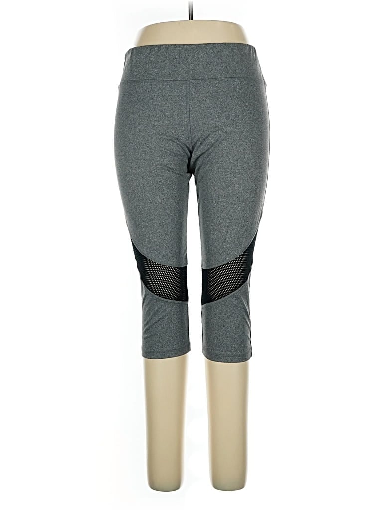 Pre-owned Ny & C Active Pants In Gray