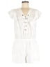 BCBGMAXAZRIA Solid White Romper Size M - photo 1
