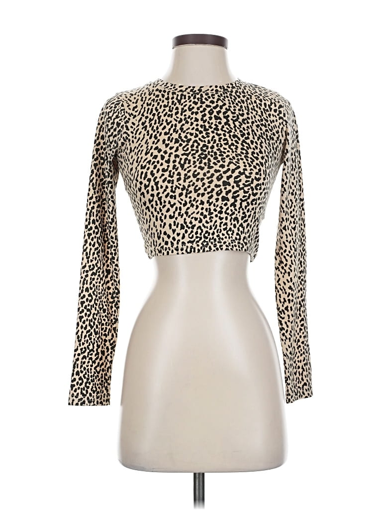 Pre-owned Adika Long Sleeve Turtleneck In Brown