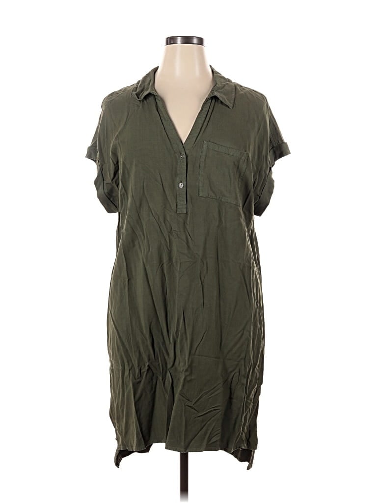 Pre-owned Sonoma Goods For Life Casual Dress In Green