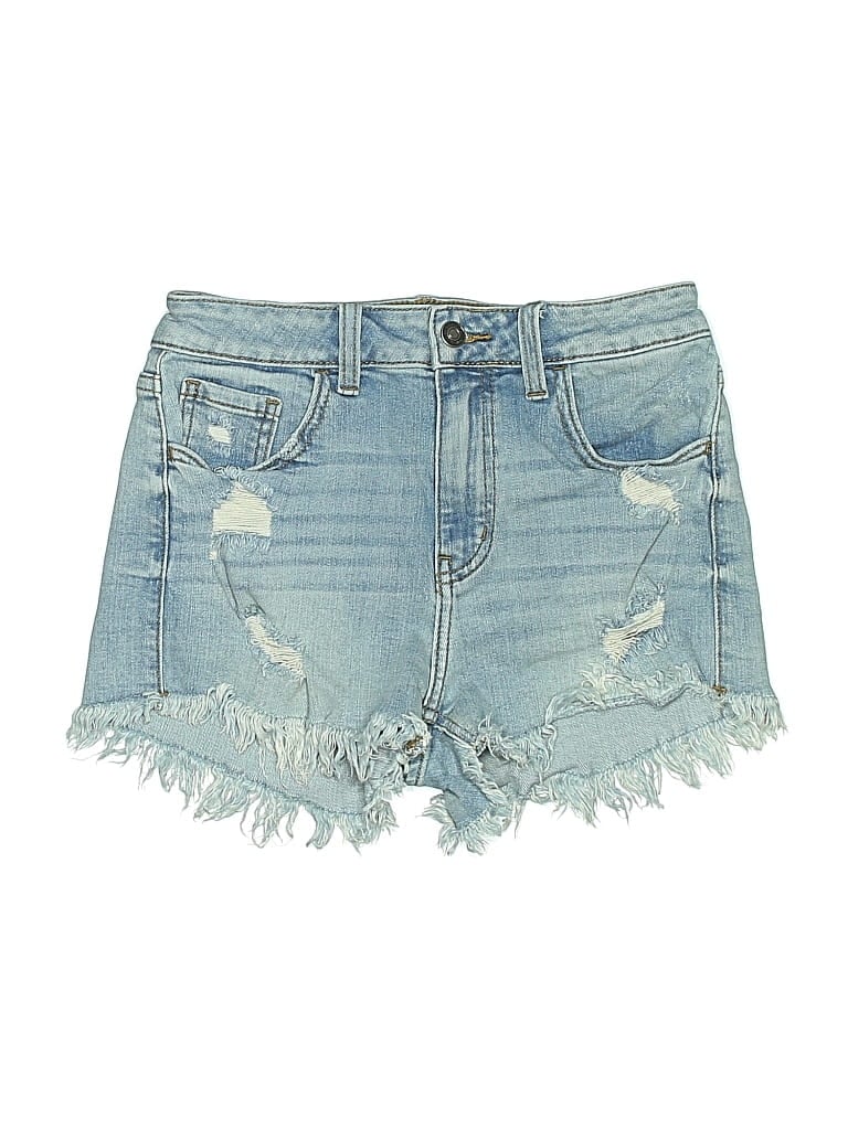 Pre-owned Studio Blue Denim Shorts In Blue