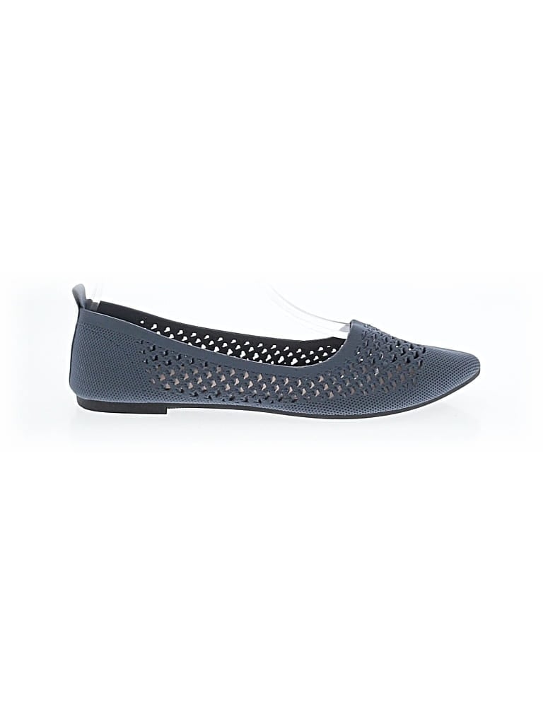 Pre-owned Unbranded Flats In Blue