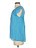 Banana Republic 100% Polyester Blue Short Sleeve Blouse Size 4 - photo 5