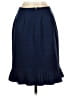 Le Suit 100% Polyester Blue Formal Skirt Size 4 (petite) - photo 2