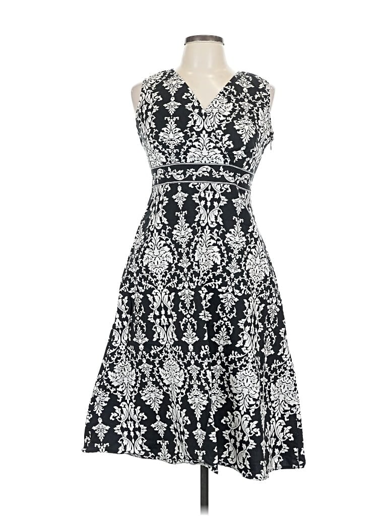 Pre-owned Croft & Barrow Cocktail Dress In Black