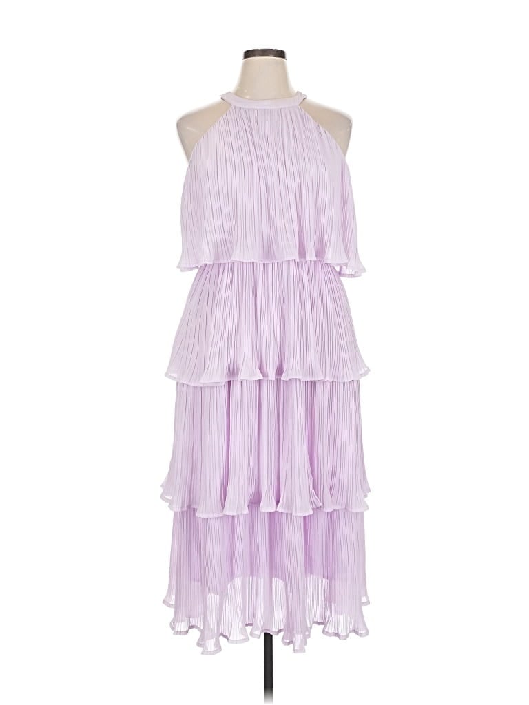 Pre-owned Zesica Cocktail Dress In Purple