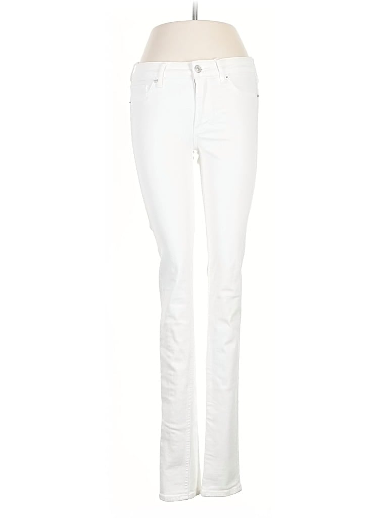 Pre-owned Abercrombie & Fitch Jeans In White