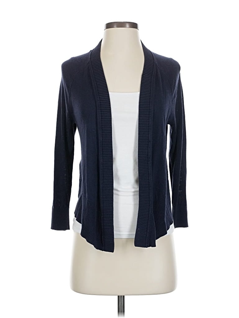 Pre-owned Eddie Bauer Cardigan Sweater In Blue