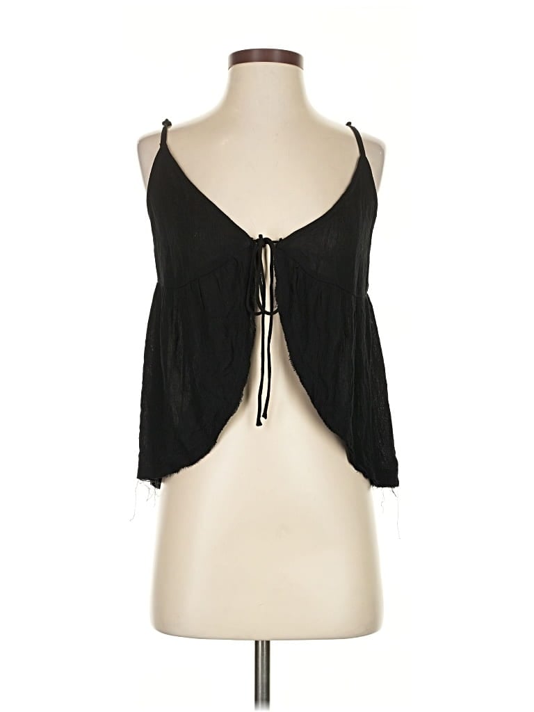 Pre-owned Out From Under Sleeveless Blouse In Black