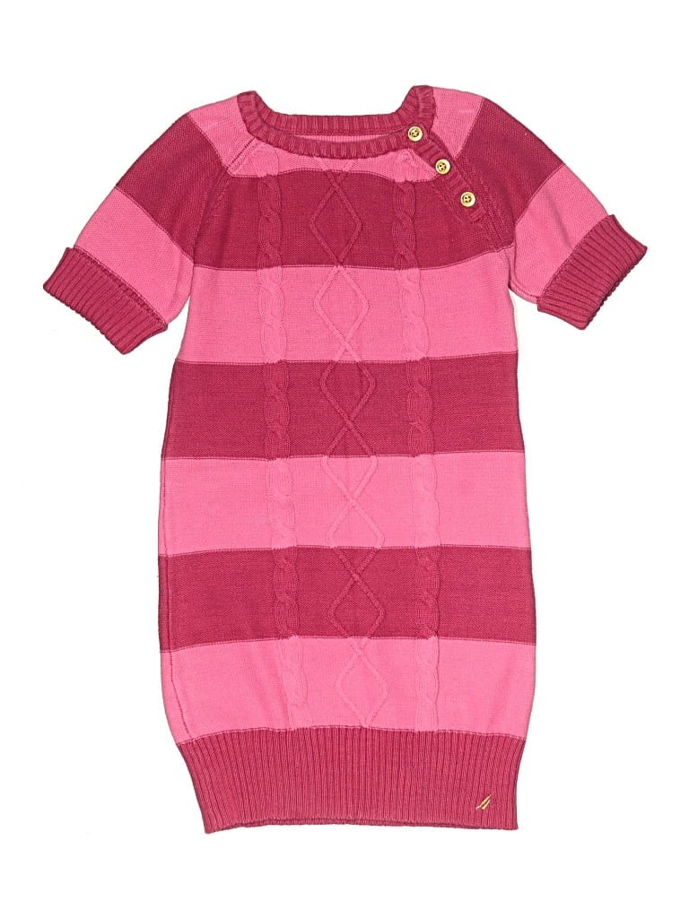 Pre-owned Nautica Kids' Dress In Pink