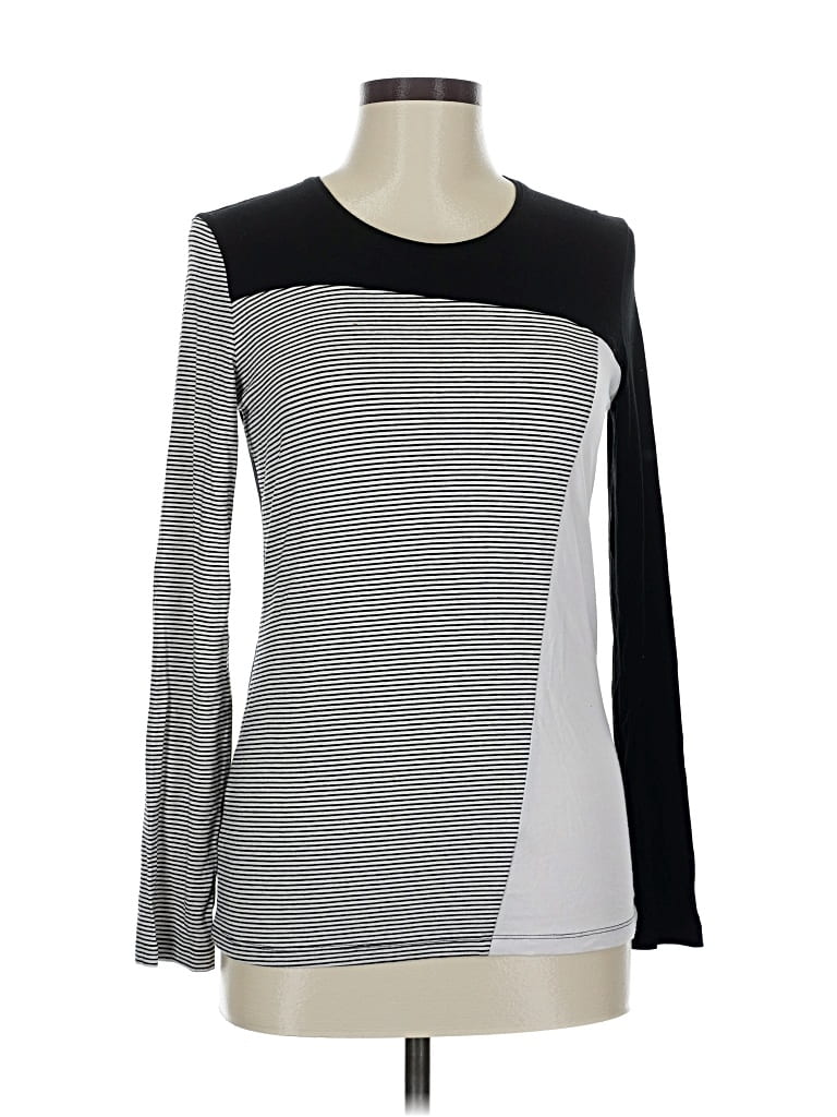 Pre-owned Gerry Weber Long Sleeve T-shirt In Black