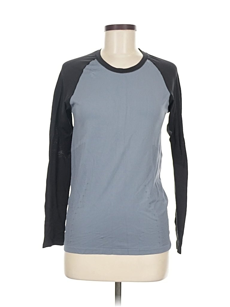 Pre-owned C9 By Champion 3/4 Sleeve T-shirt In Gray