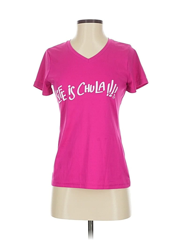 Pre-owned Augusta Sportswear Short Sleeve T-shirt In Pink