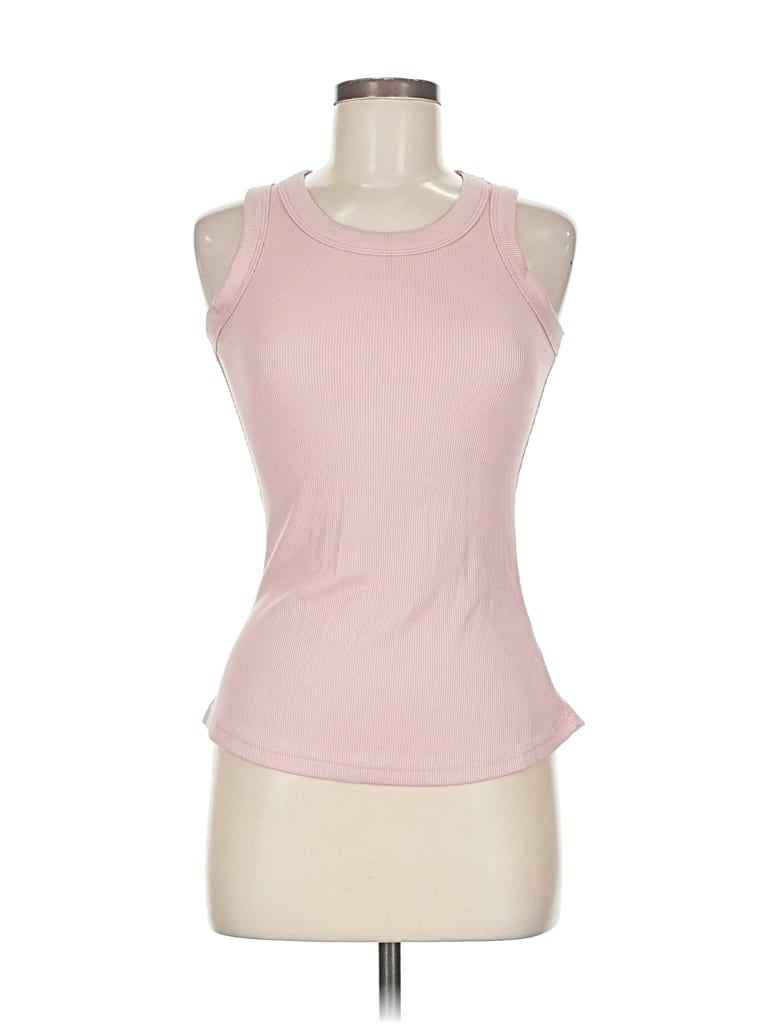Pre-owned Unbranded Tank Top Pink Halter Neckline Tops
