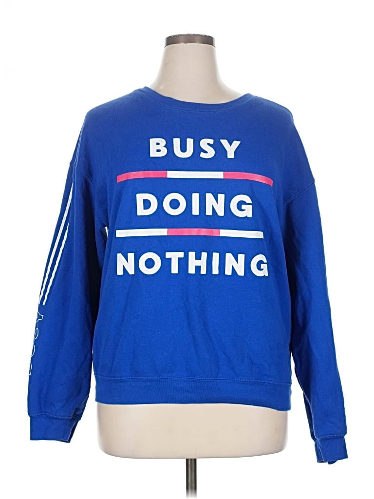 Pre-owned Wound Up Sweatshirt In Blue