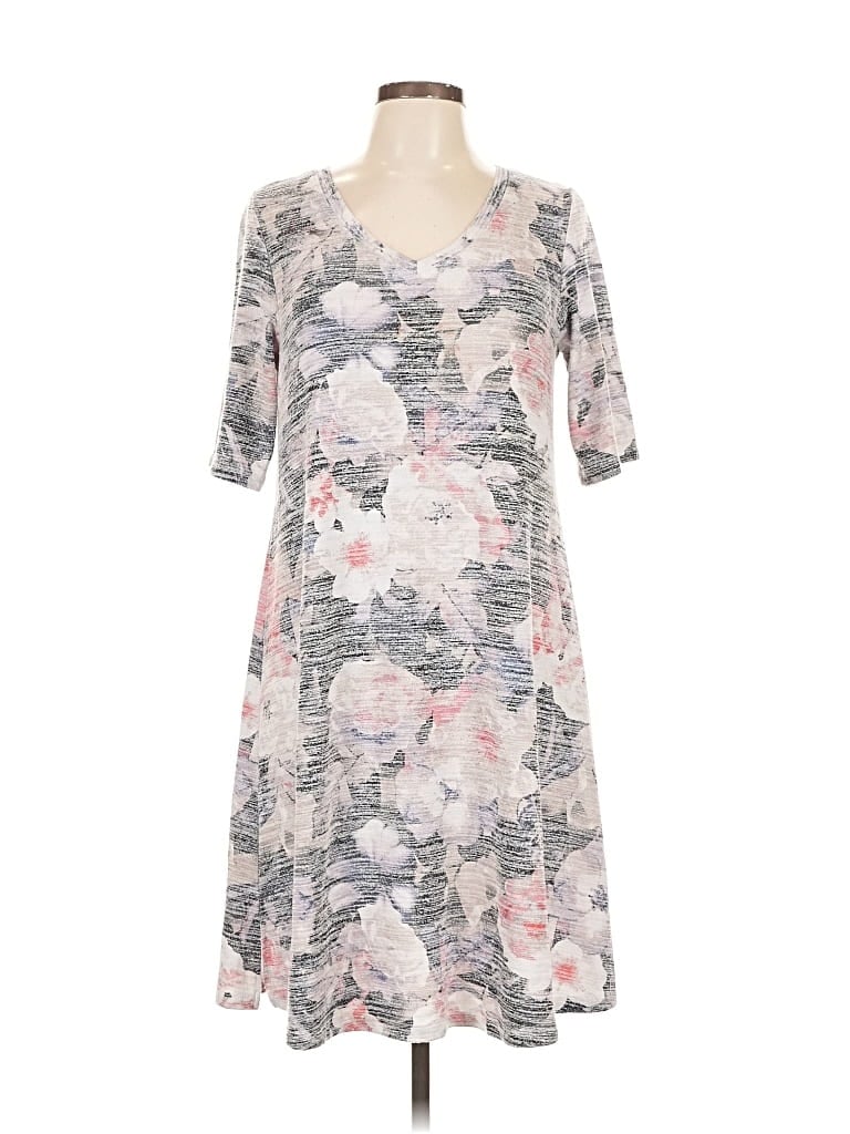 Pre-owned Westbound Casual Dress In Gray