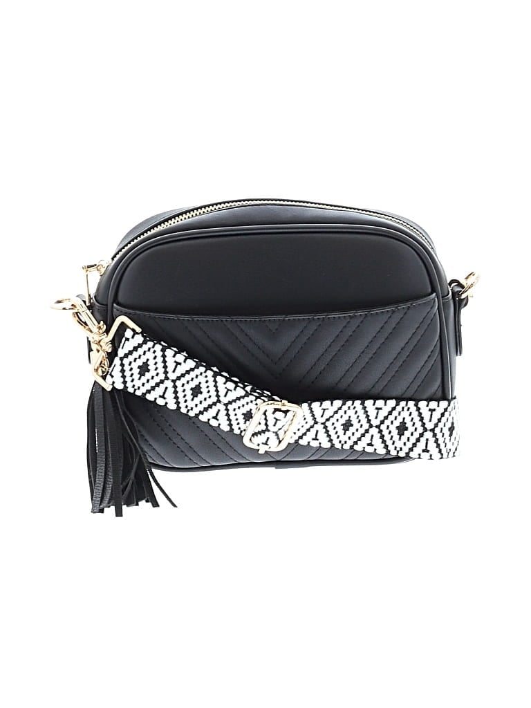 Pre-owned Assorted Brands Crossbody Bag In Black