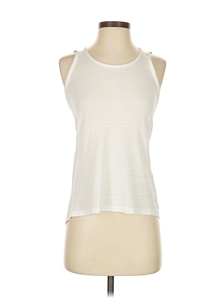 Pre-owned C9 By Champion Tank Top Ivory Halter Neckline Tops In White