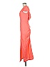 Assorted Brands 100% Polyester Orange Cocktail Dress Size 8 - photo 5