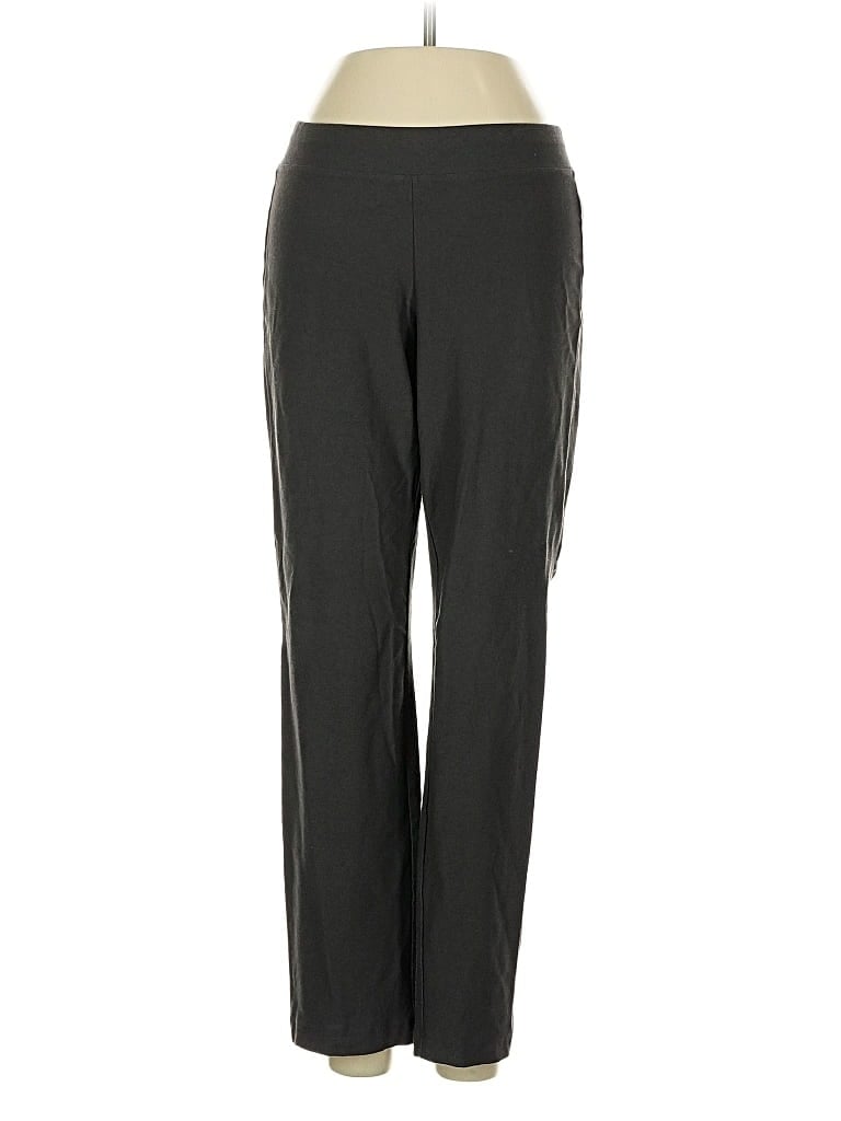 Pre-owned Eileen Fisher Dress Pants In Gray