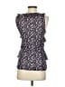 Express 100% Nylon Black Sleeveless Top Size S - photo 2
