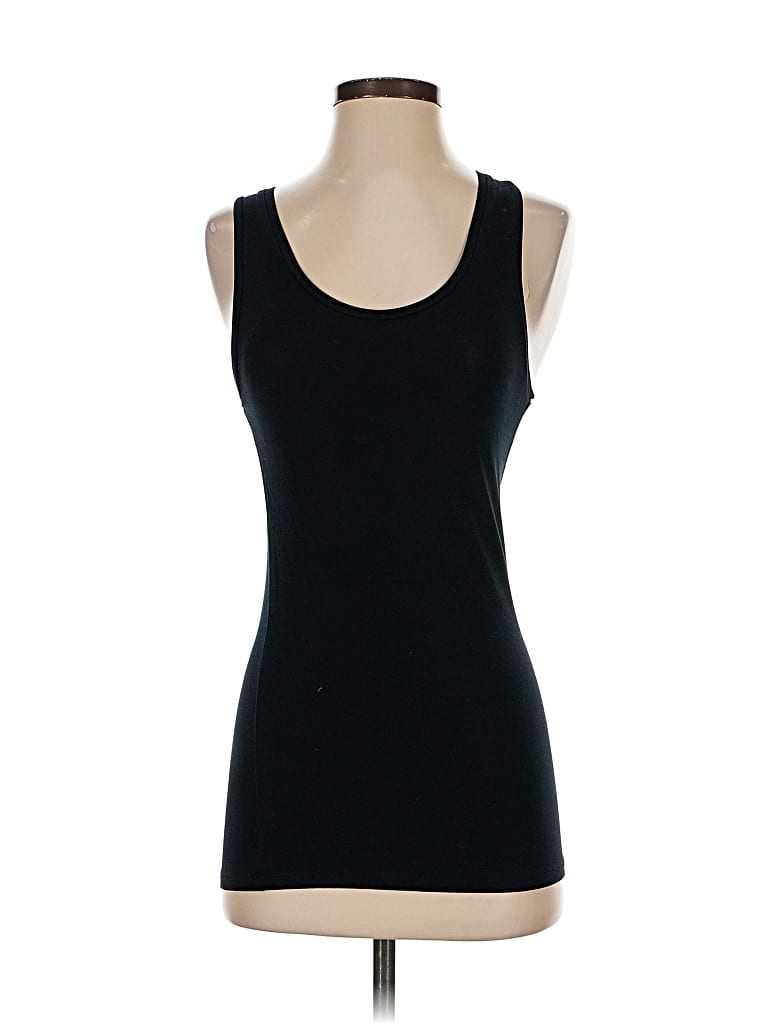 Pre-owned Majestic Tank Top Black Strapless Neckline Tops
