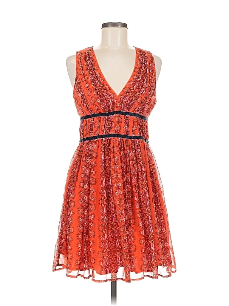 Pre-owned Abercrombie & Fitch Cocktail Dress In Orange
