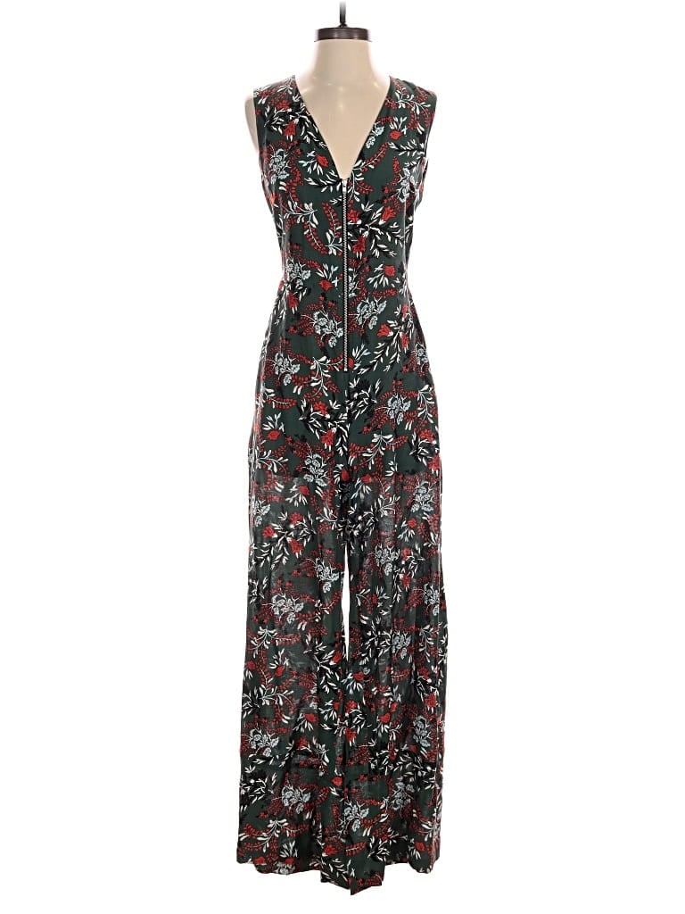Pre-owned Maje Jumpsuit In Green