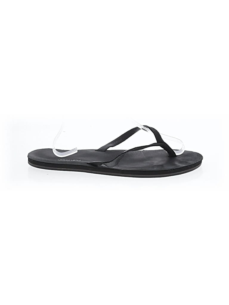 Pre-owned Hari Mari Flip Flops In Black