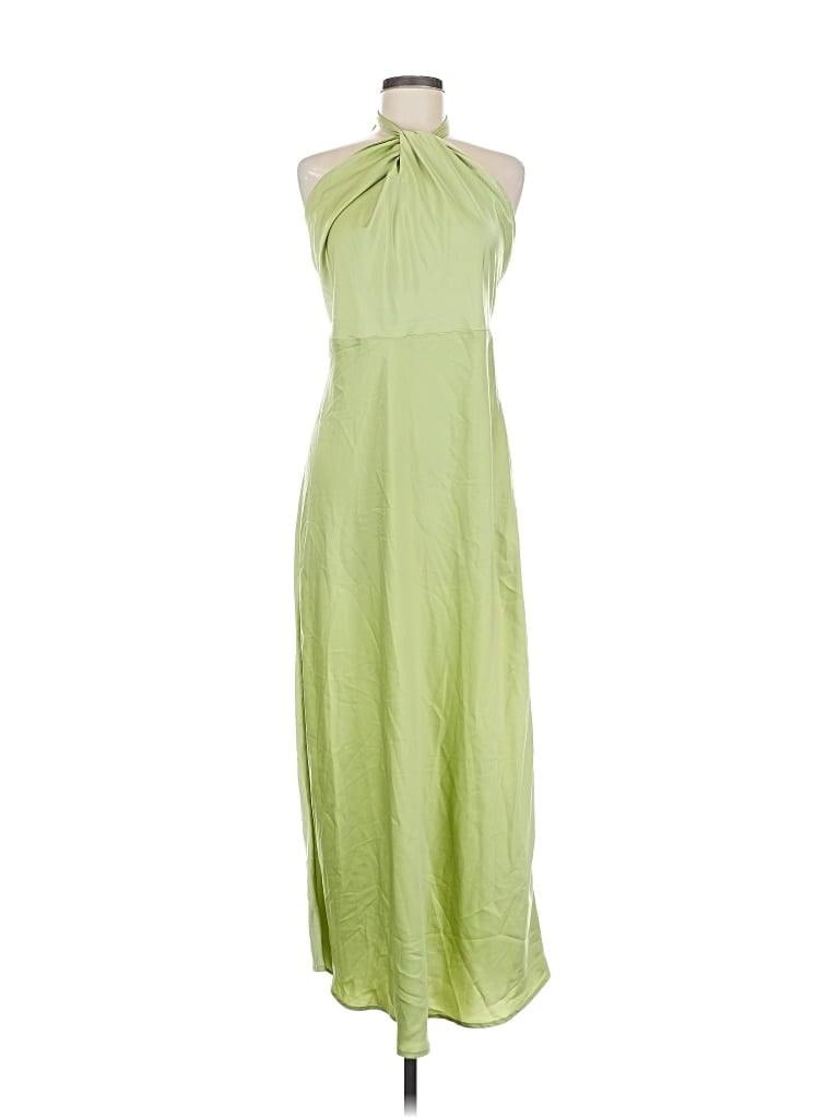 Pre-owned H&m Casual Dress In Green