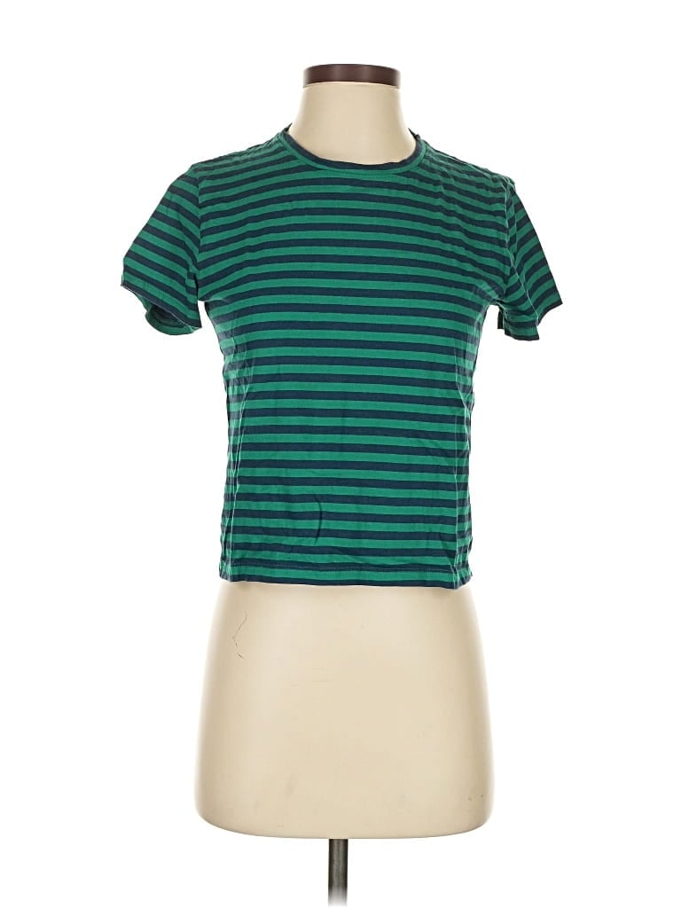 Pre-owned Everlane Short Sleeve T-shirt In Green