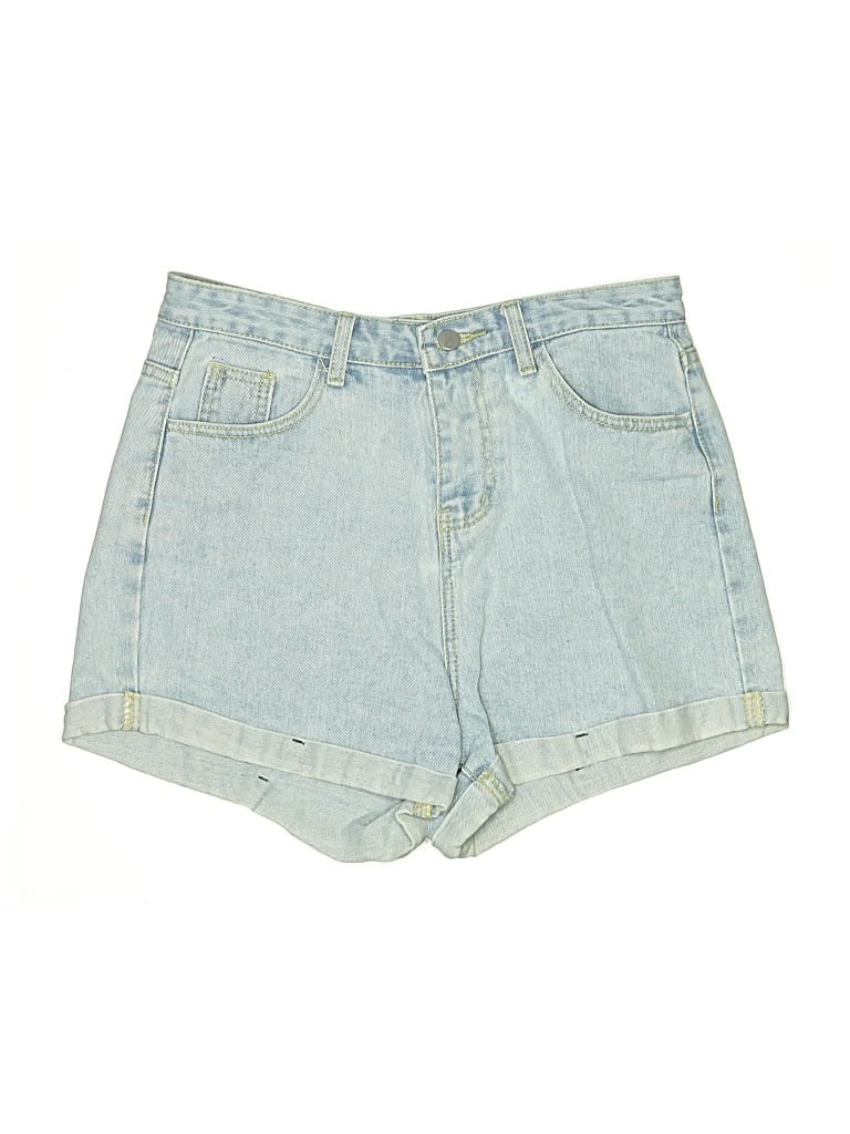 Pre-owned Shein Denim Shorts In Blue