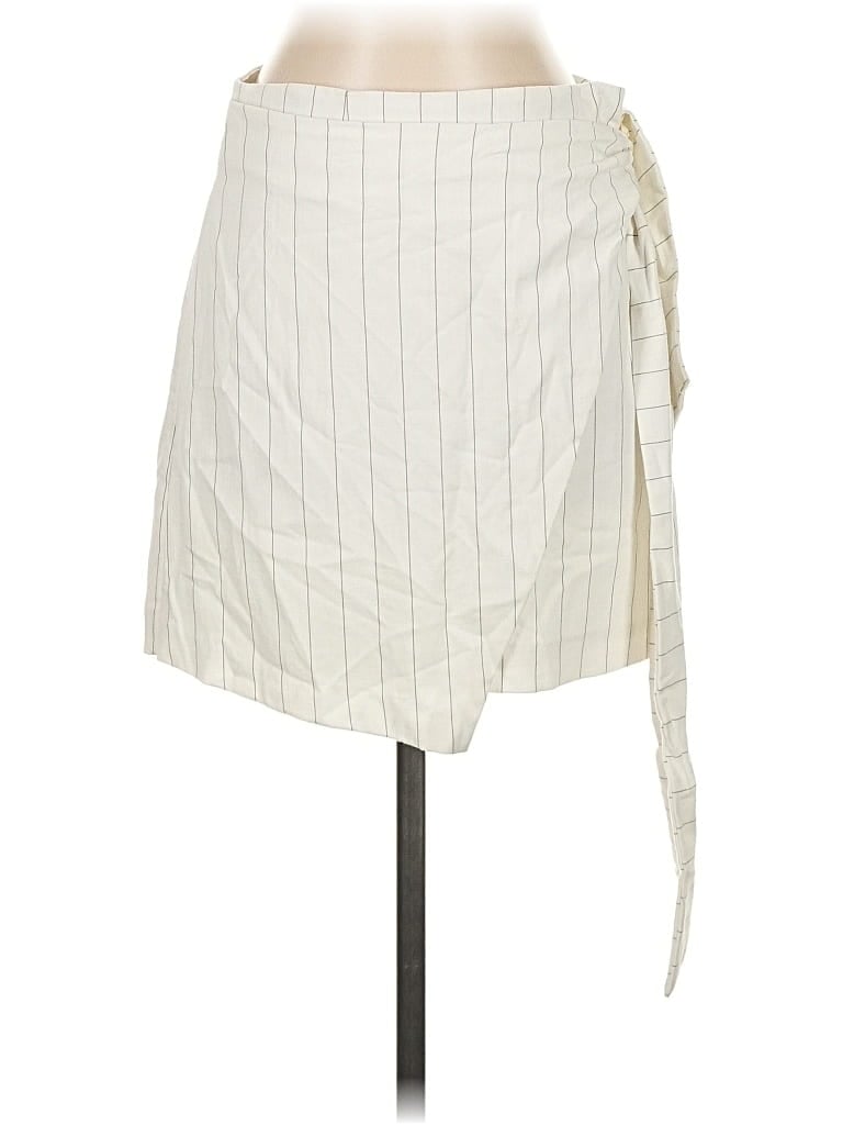 Pre-owned Rachel Zoe Casual Skirt In White