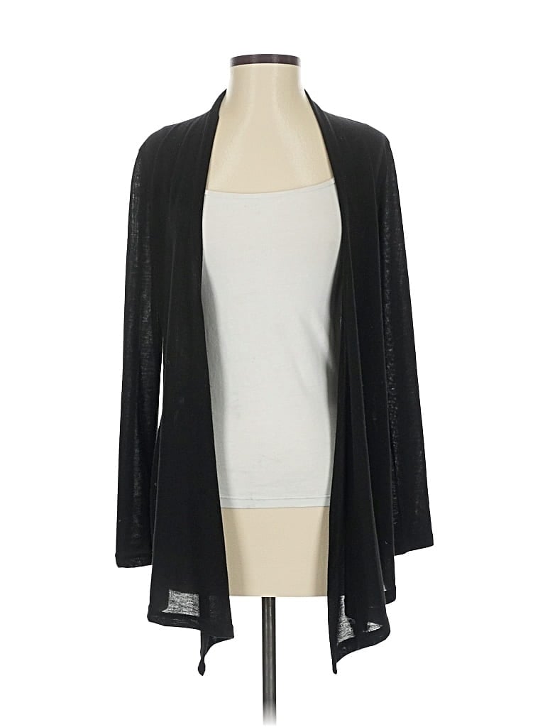 Pre-owned Chris & Carol Cardigan Sweater In Black