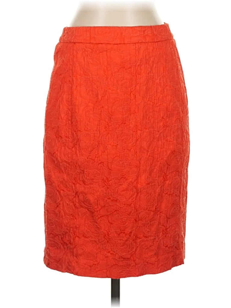 Pre-owned Vanessa Virginia Formal Skirt In Orange