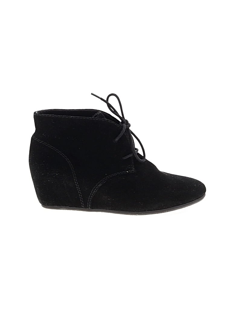 Pre-owned Nine West Ankle Boots In Black